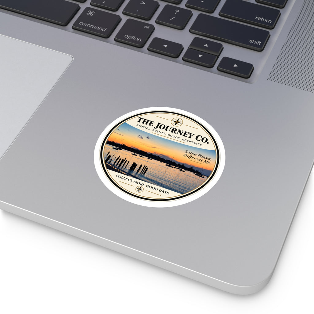 The Journey Co. Sunset Compass Sticker