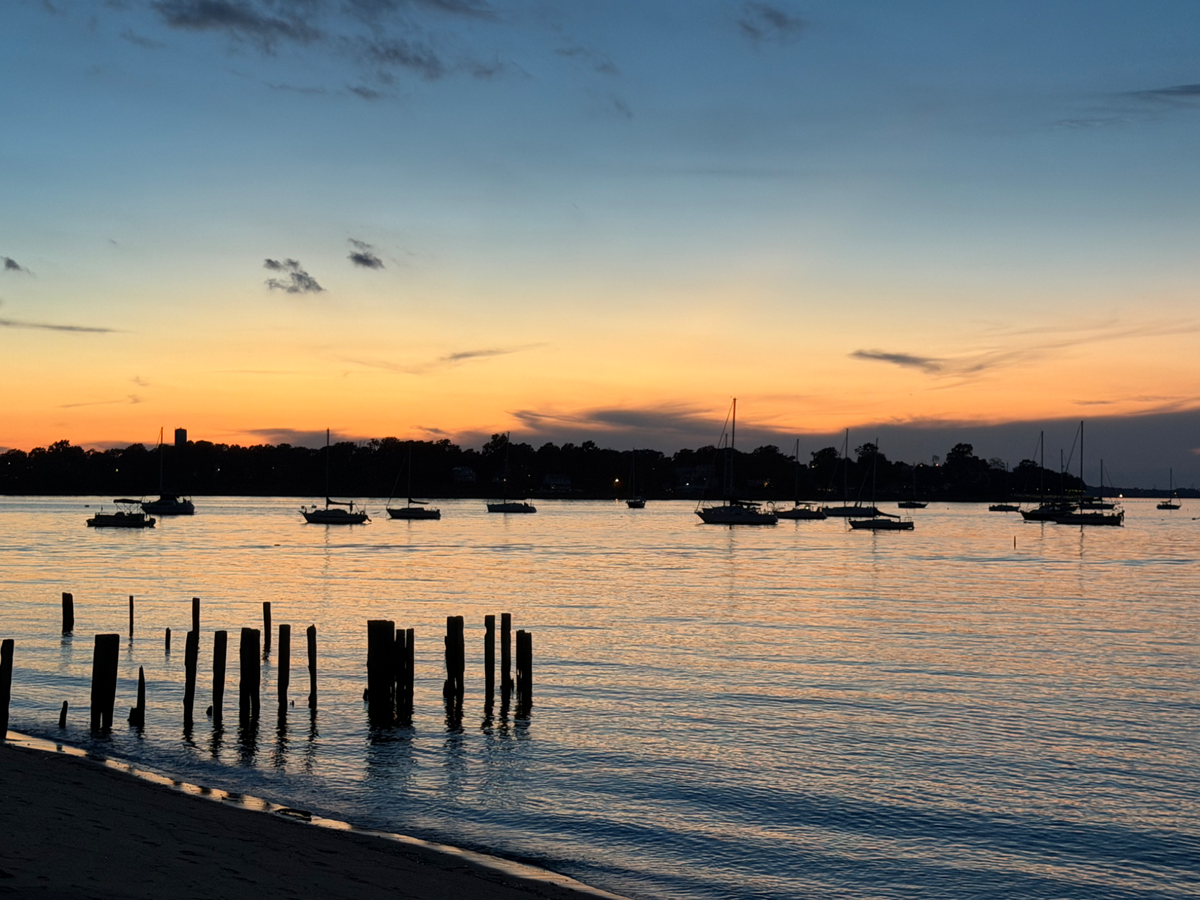 Anchored Evening